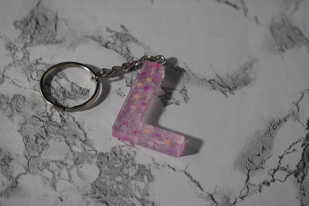 Letter Keychain